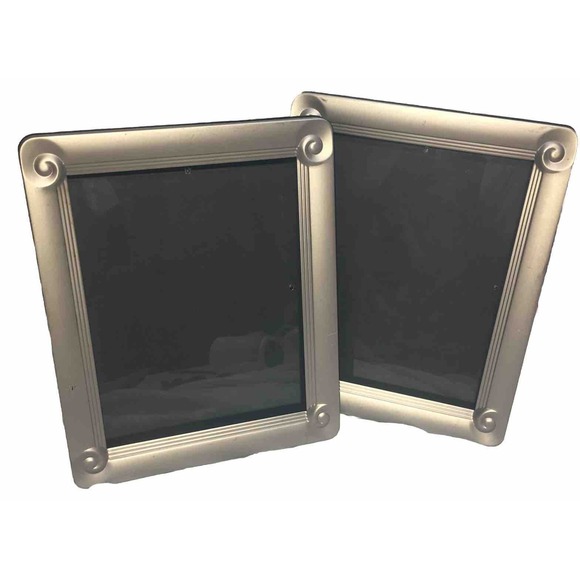 Fetco Other - Silver‎ Satin Art Deco Photo Frames Fetco Size 9.5 X 7.5